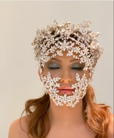 Urvashi Rautela flaunts her luxurious diamond mask fans said 