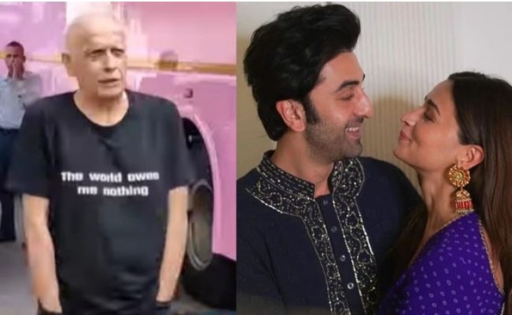 Mahesh Bhatt, seen amidst preparations for daughter's wedding, said- 'Solo photos will cost money'