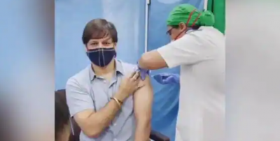 Vivek Oberoi gets corona vaccine, shares video