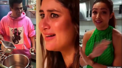 Kareena, Arjun and Malaika seen working in kitchen, video going viral