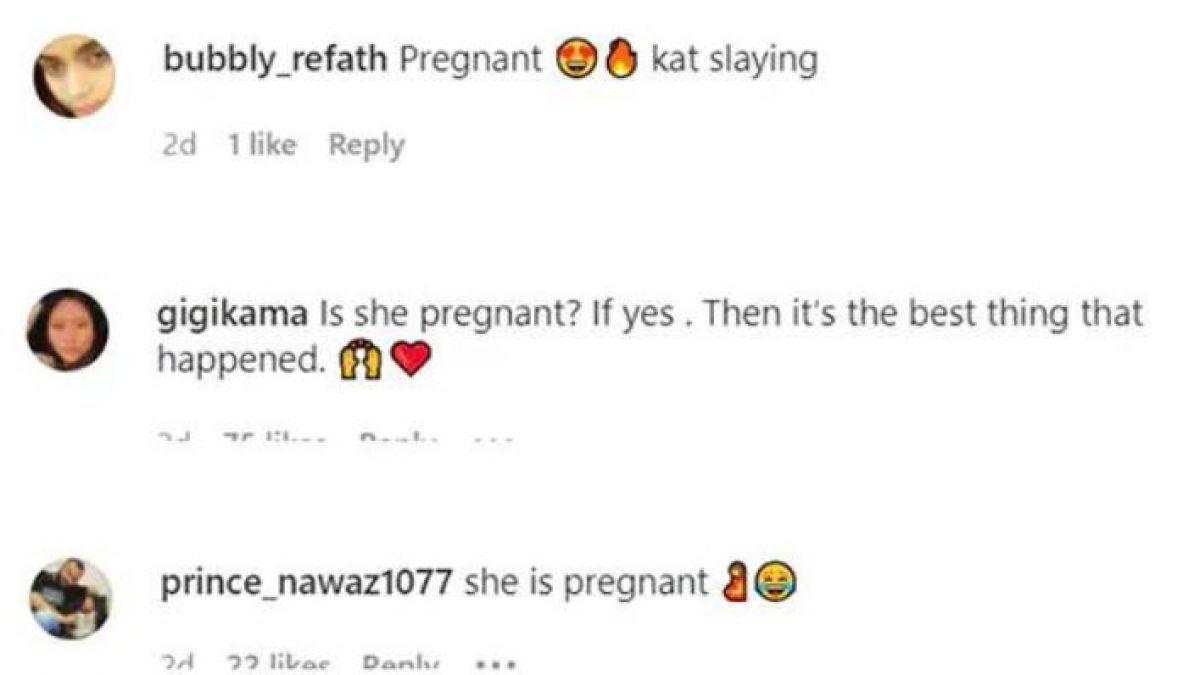 Katrina Kaif got pregnant before ex boyfriend's wedding, showed baby bump!