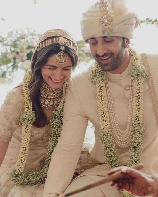 On Wikipedia too, Ranbir and Alia got the official husband and wife tag.