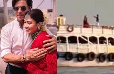 Shah Rukh Khan and Nayanthara starrer 'Jawan' video leaked