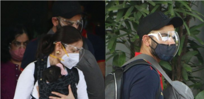 Anushka was seen hiding her daughter's face fans says 