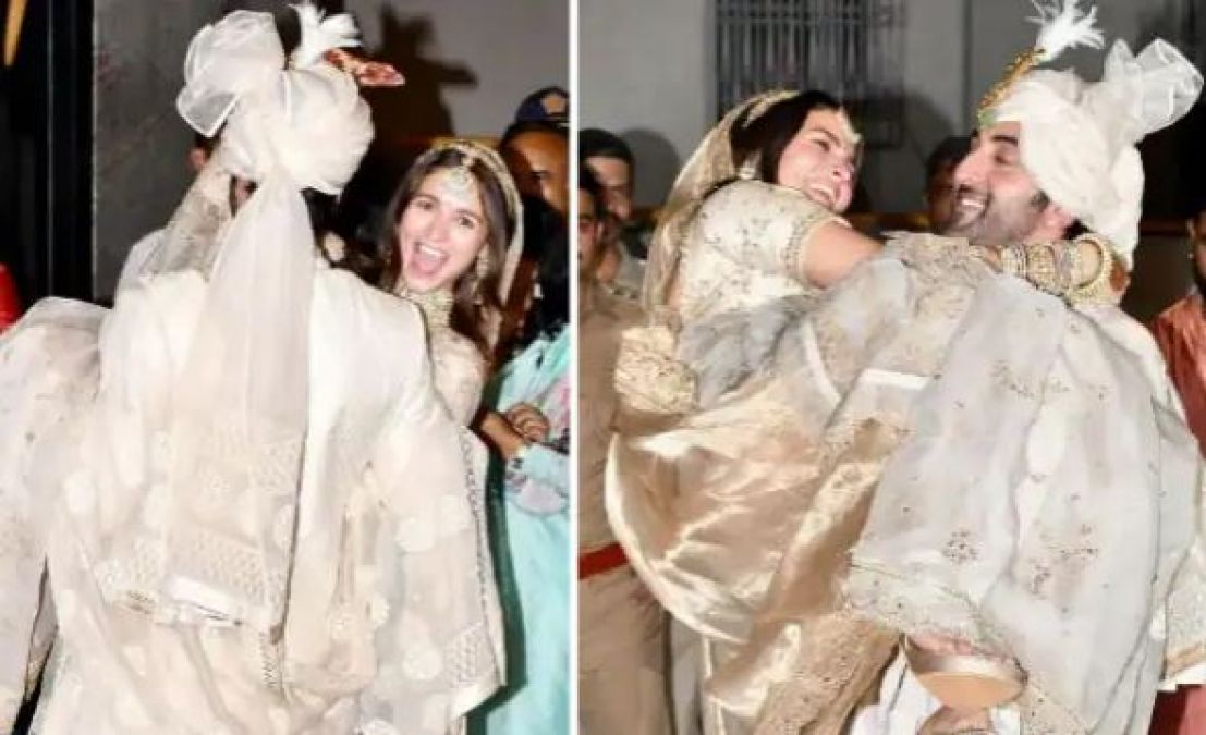 Alia wore old and cheap sandals in her wedding