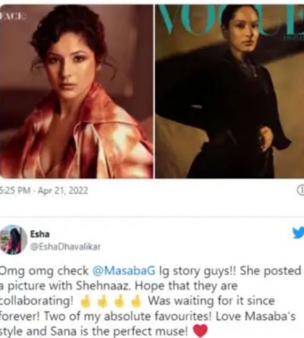 Shehnaaz's selfie with famous fashion designer goes viral
