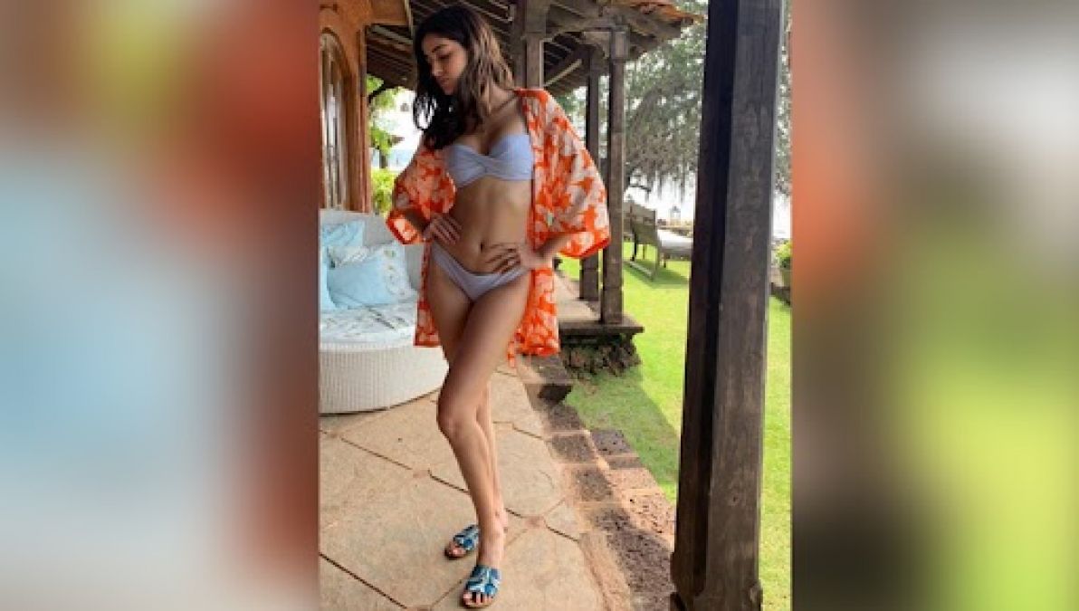 Ananya Panday looking even more gorgeous in a white bikini