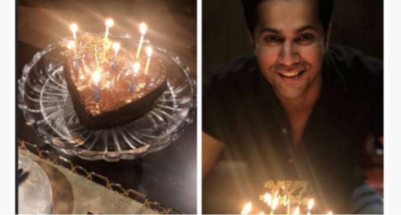 Varun's girlfriend made heart shape cake at 12 pm! The actor shared the story