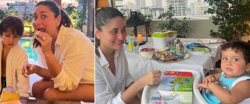 Kareena-Saif were seen enjoying with sons, pictures went viral