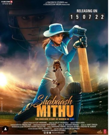 New poster of Shabaash Mithu released