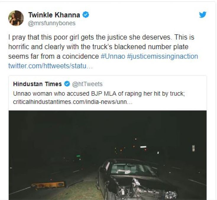 Bollywood actresses, who were agitated over the Unnao rape case said, 