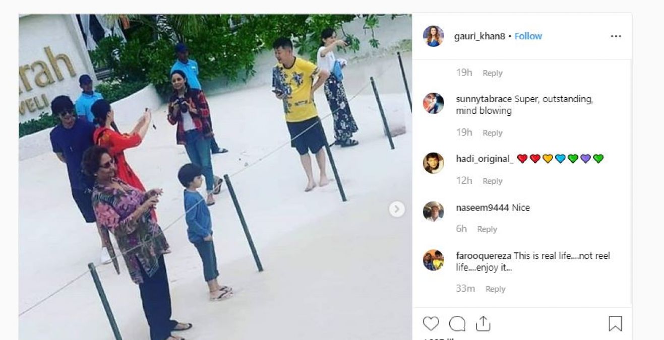 King Khan enjoys in the Maldives with son, jet ski ride video goes viral!