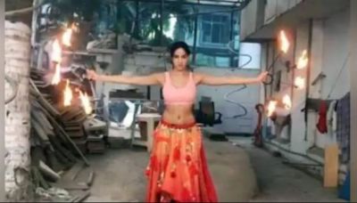 VIDEO: Nora Fatehi was seen Dancing With Fire, Shared a Long-Wide Post!