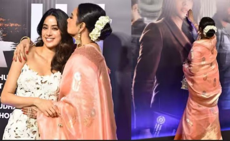 After all, for what did Rekha lavished so much love on Janhvi