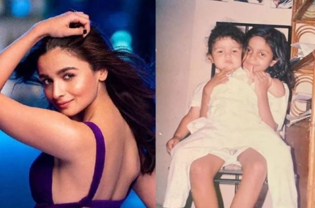 Alia Bhatt becomes unrecognizable; sister shares a throwback picture!