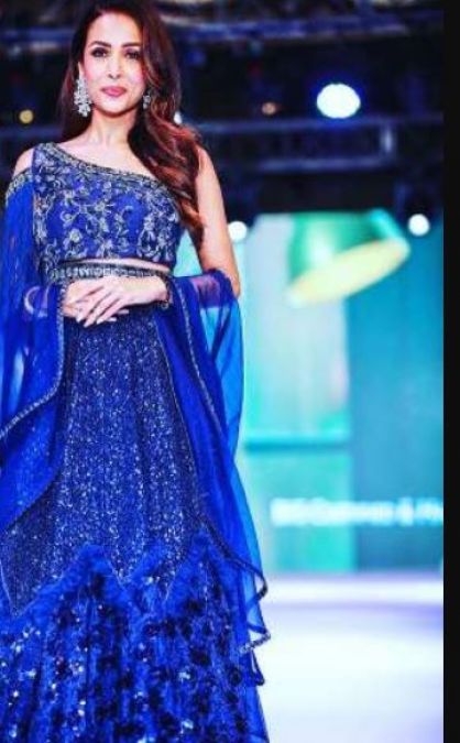 Malaika in blue Lehenga murdered fans by her looks!