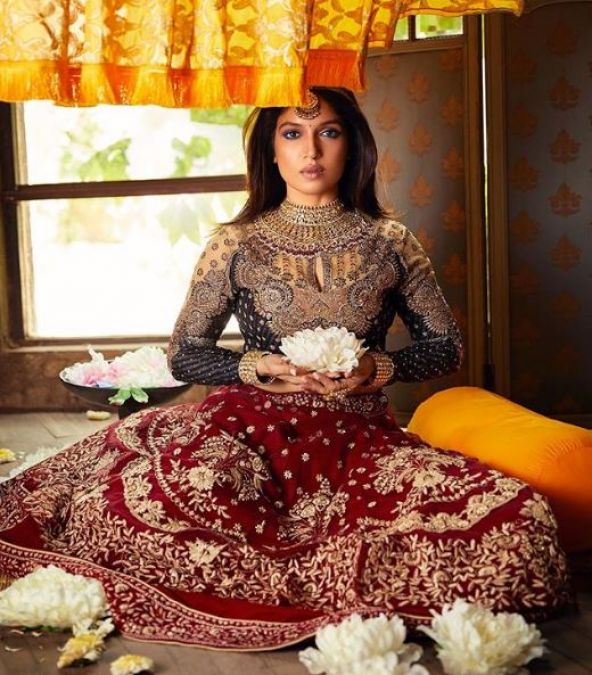 Actress Bhumi Pednekar turns stunning bride for Femina Wedding Times