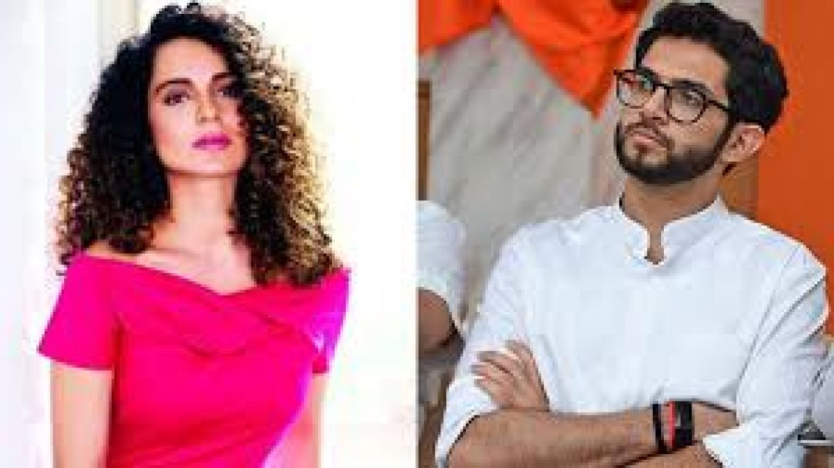 Kangana retaliated on Aditya Thackeray's statement, asked these 7 questions