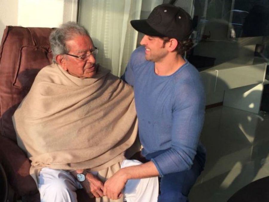 Hrithik Roshan's maternal grandfather passes away, actor tweeted this