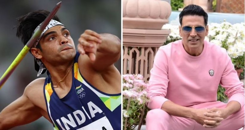 Akshay Kumar trending on Twitter with Olympic gold medallist Neeraj Chopra, know what's the reason?