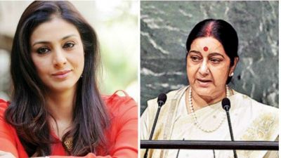 Sushma Swaraj's Biopic May see Tabu, Know What the Actress Said!