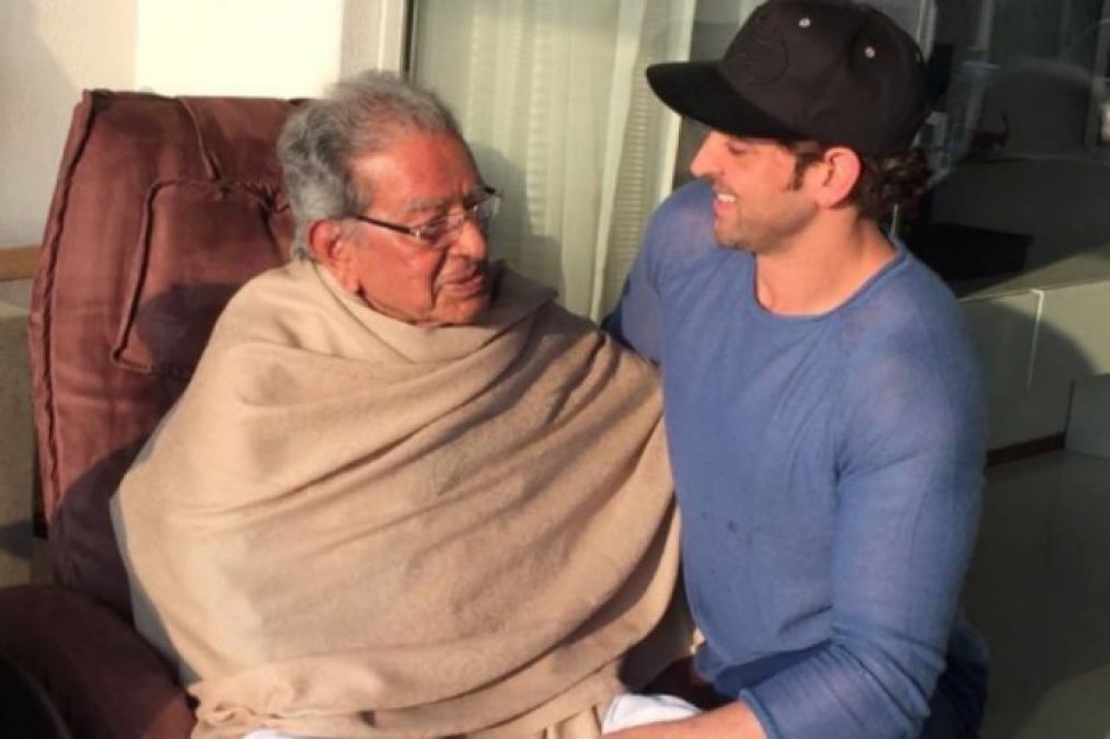 Why did Hrithik's grandfather ever use the letter 'A' to name his films?