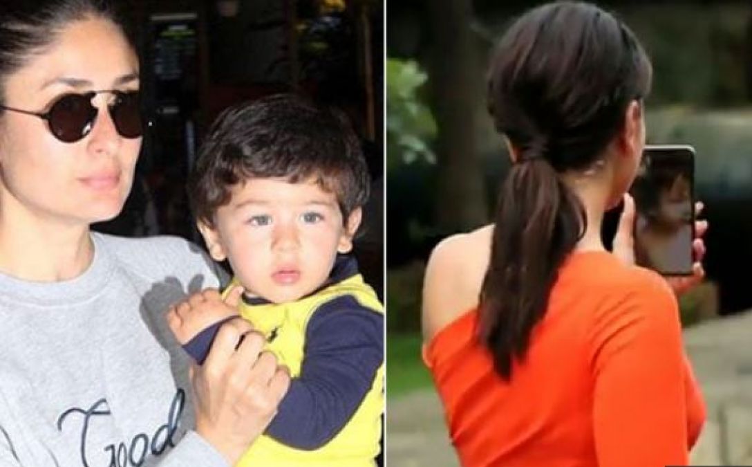 Kareena couldn't live without son Taimur, here's the proof!