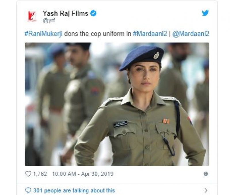 Rani is willing to do Mardaani2, will be released on this day