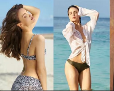 Elli Avram's glamorous photos are becoming viral on social media