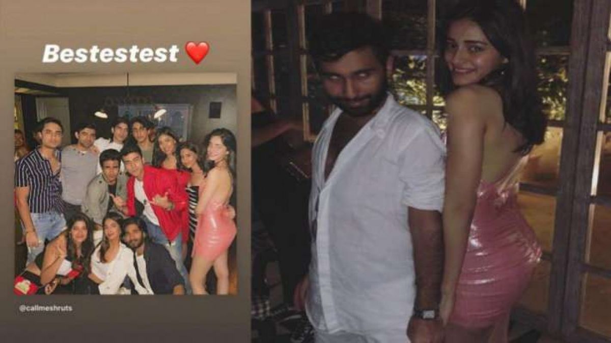 Ananya Pandey was seen partying with Shah Rukh's Son, See Photos!