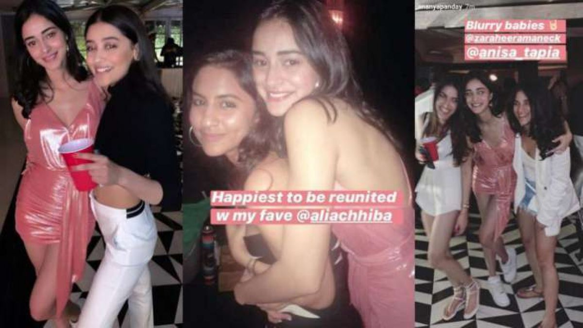 Ananya Pandey was seen partying with Shah Rukh's Son, See Photos!