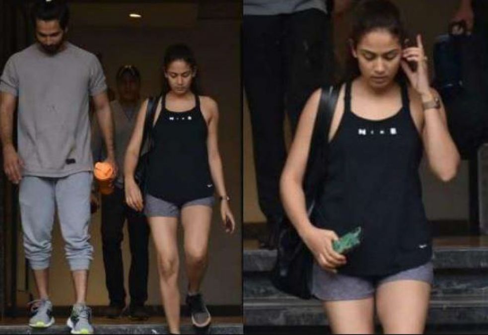 Shahid-Mira were seen leaving the gym together; viral photo!