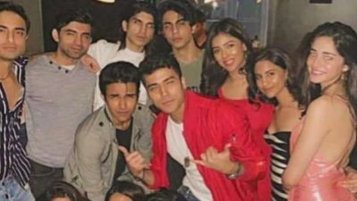 Ananya Pandey was seen partying with Shah Rukh's Son, See Photos!