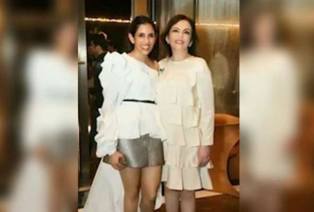 Ambani family's daughter-in-law wore a short dress, with mother-in-law Neeta