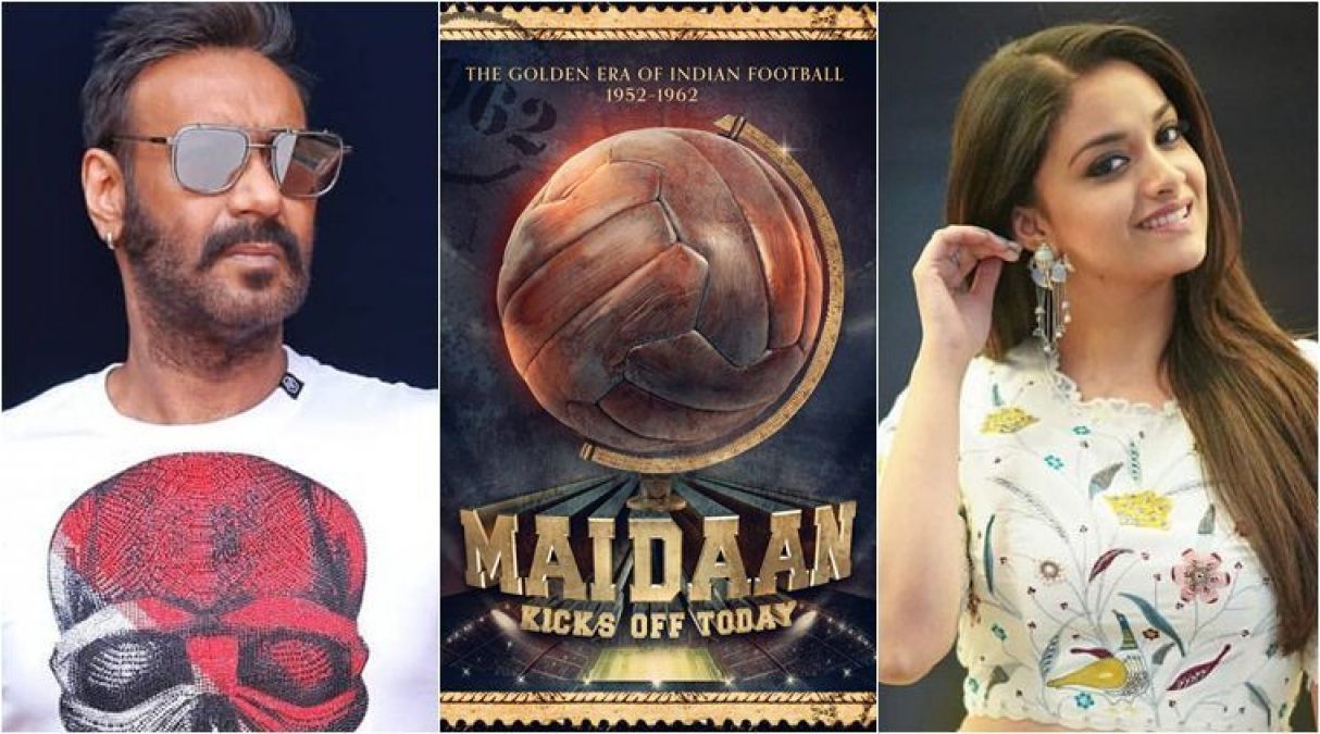 Maidaan: Ajay Launches His Sports Drama Film Shooting, See First Poster