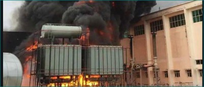 Fire broke out in Electrical sub-station of Greater Noida Sector