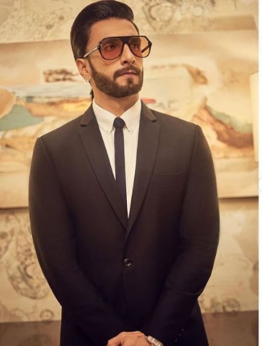 Ranveer Singh photoshoot with his mother's diamond earrings