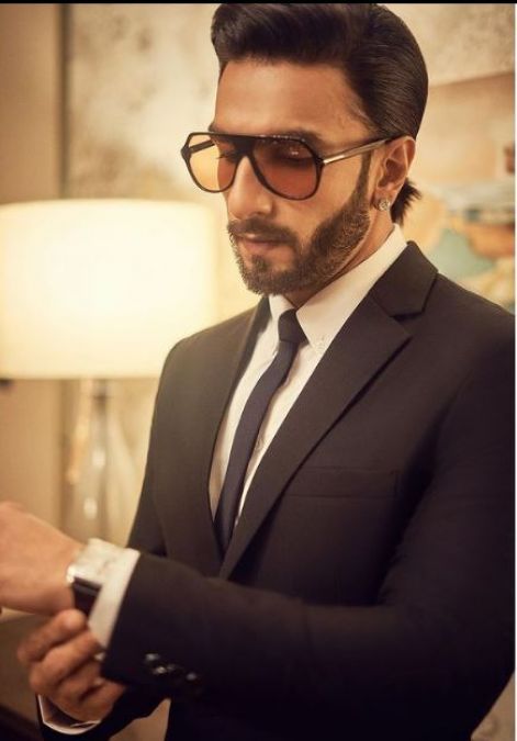 Ranveer Singh photoshoot with his mother's diamond earrings