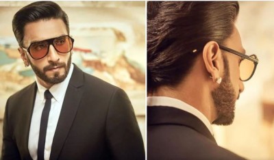 Ranveer Singh photoshoot with his mother's diamond earrings