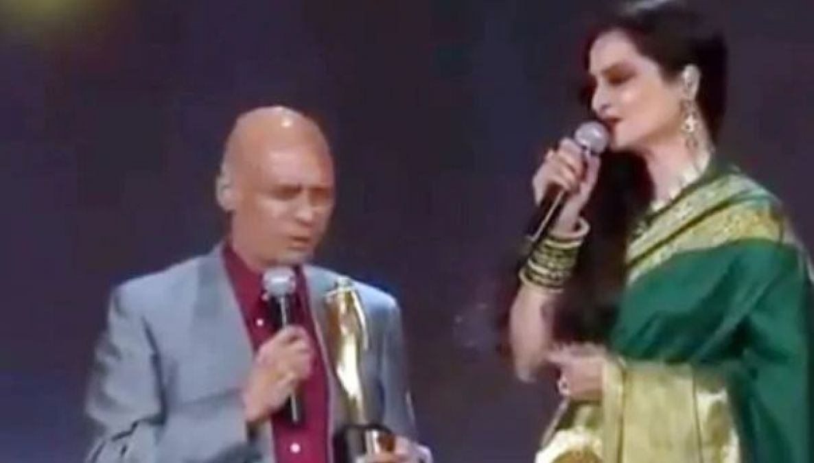 VIDEO: When Rekha sang this song in front of Khayyam, the whole hall woke up with applause!