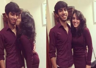 Aamir's daughter shared a photo with boyfriend, captioned extremely serious!