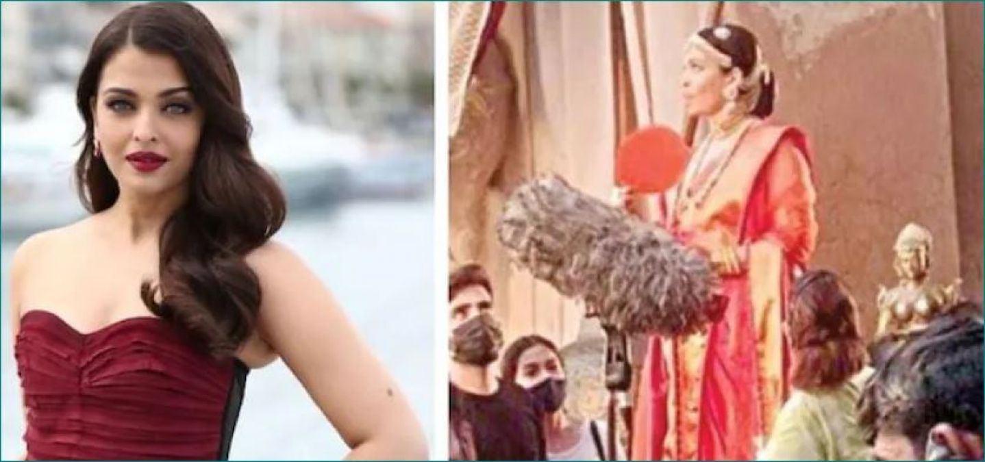 Aishwarya Rai look goes viral from sets of 'Ponniyin Selvan'