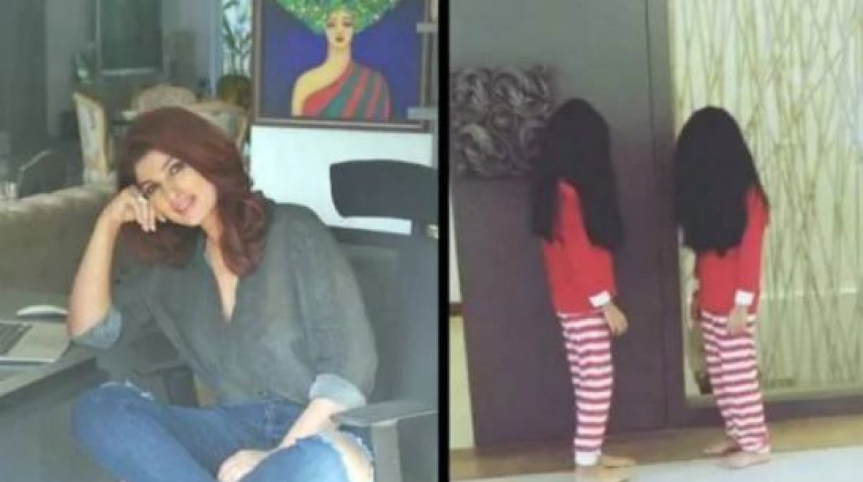 Video: Twinkle Khanna recreates scenes from horror films with daughter Nitara