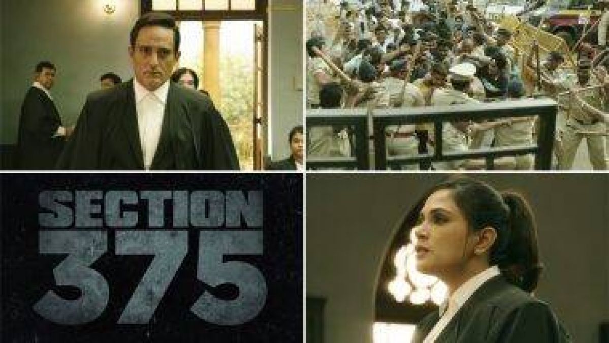 Demand for ban on film section 375 due to wrong questions in the courtroom