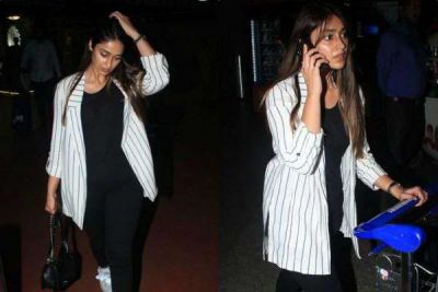 After her breakup, Ileana was spotted in such a condition at the airport