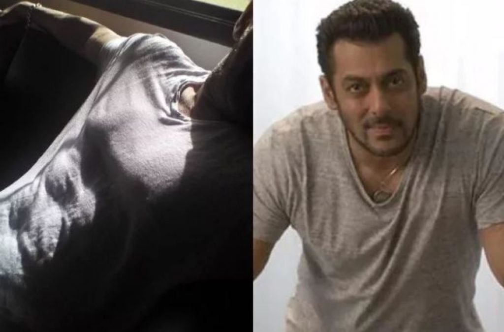 Salman hid his mouth as 'Inshallah' closed, said on Insta - 'Now Chilling'