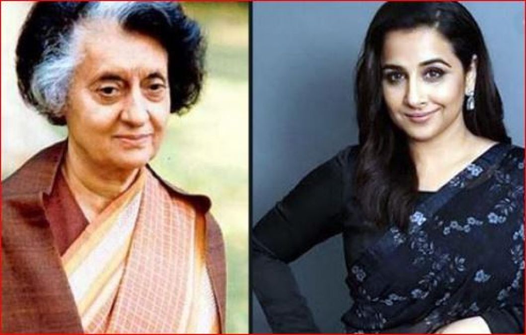 For this particular reason, Vidya Balan is working in Indira Gandhi's Biopic?