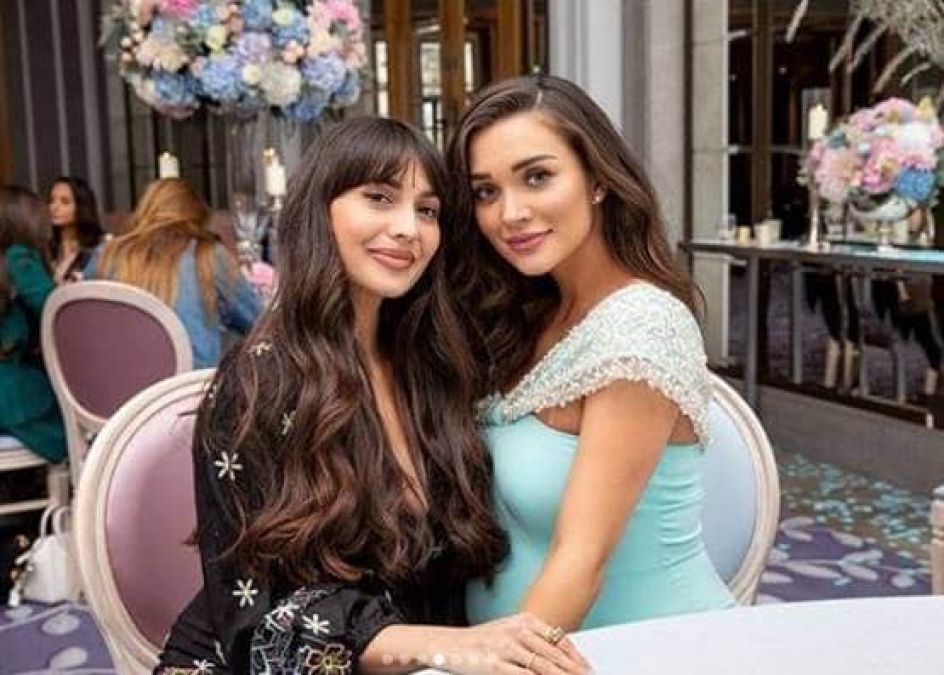 Pictures of Amy Jackson's baby shower went viral, soon the actress will welcome her son!