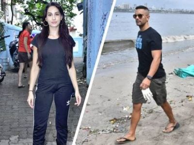 On the entry of Ex-boyfriend Angad Bedi, Nora Fatehi left the event!