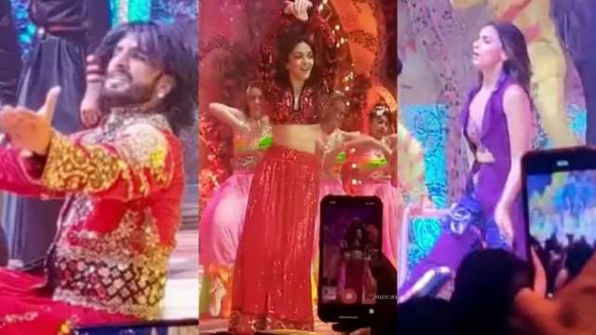Alia Bhatt, Ranveer Singh, Nora Fatehi burn the stage with their performances at Delhi wedding